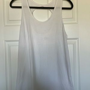 White Twist Tank